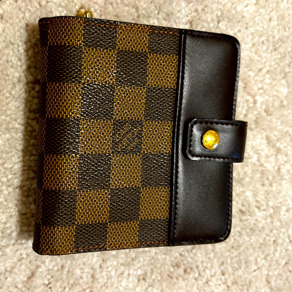Louis Vuitton Damier Ebene Compact Wallet